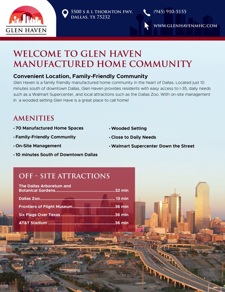 Glen Haven Park Amenities